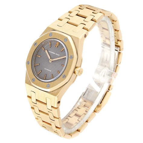 gold audemars piguet|audemars piguet gold women's watch.